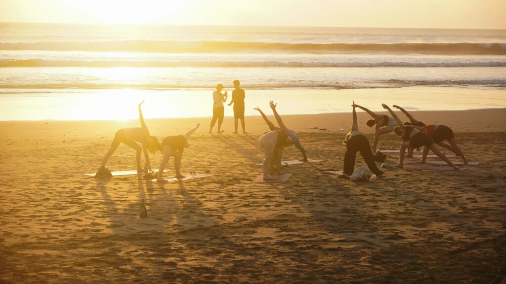 Fitness outdoor cours sport exterieur collectif
